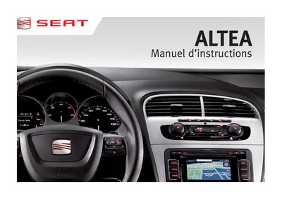 Couverture Notice Seat Altea