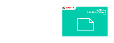 Couverture Notice Seat Ateca