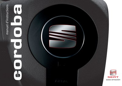 Couverture Notice Seat Cordoba