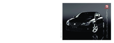 Couverture Notice Seat Exeo