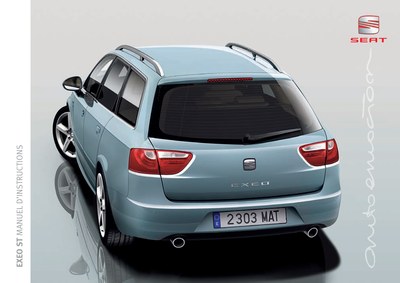 Couverture Notice Seat Exeo