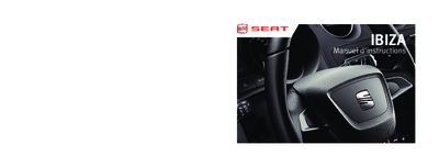 Couverture Notice Seat Ibiza