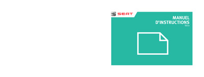 Couverture Notice Seat Ibiza