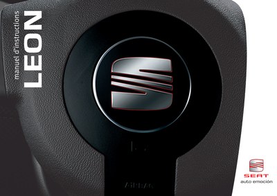 Couverture Notice Seat Leon