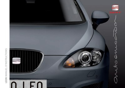 Couverture Notice Seat Leon