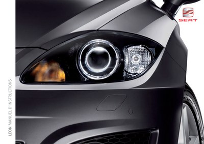 Couverture Notice Seat Leon