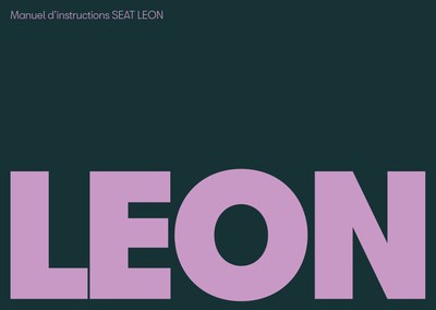 Couverture Notice Seat Leon