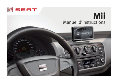 Couverture Notice Seat Mii