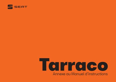 Couverture Notice Seat Tarraco