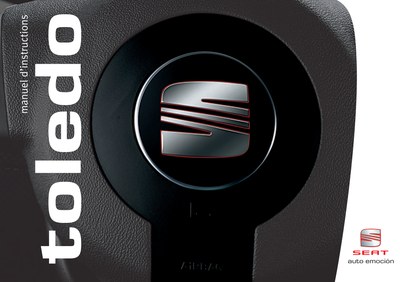 Couverture Notice Seat Toledo