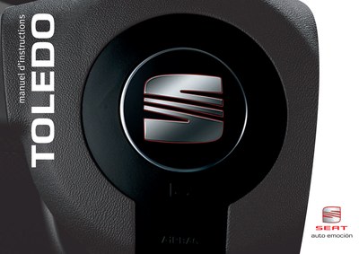 Couverture Notice Seat Toledo