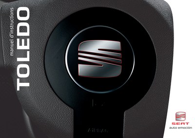 Couverture Notice Seat Toledo