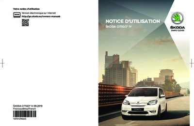Couverture Notice Skoda Citigo