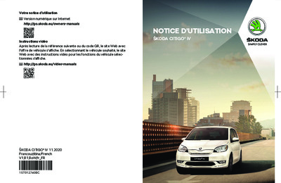 Couverture Notice Skoda Citigo