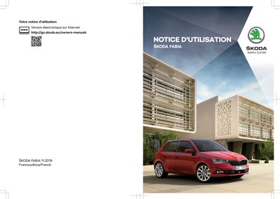 Couverture Notice Skoda Fabia