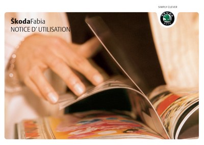 Couverture Notice Skoda Fabia