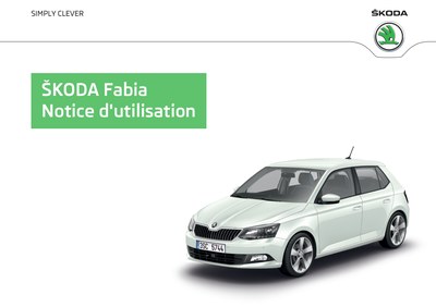 Couverture Notice Skoda Fabia