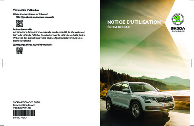 Couverture Notice Skoda Kodiaq