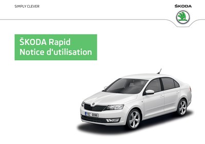 Couverture Notice Skoda Rapid