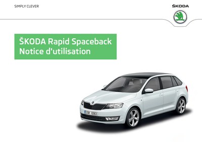 Couverture Notice Skoda Rapid