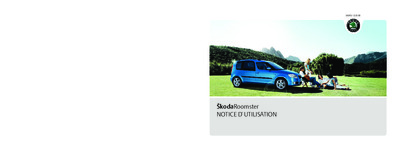 Couverture Notice Skoda Roomster