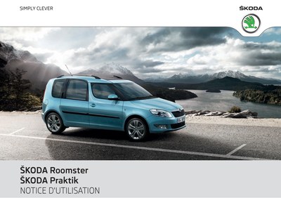 Couverture Notice Skoda Roomster