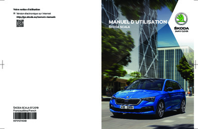 Couverture Notice Skoda Scala