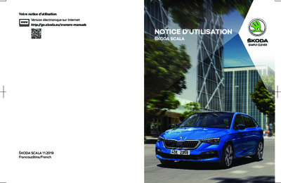 Couverture Notice Skoda Scala