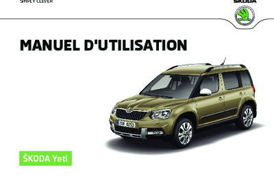 Couverture Notice Skoda Yeti