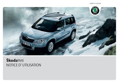 Couverture Notice Skoda Yeti