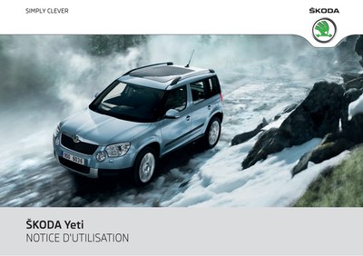 Couverture Notice Skoda Yeti
