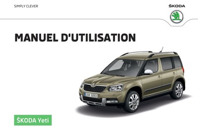 Couverture Notice Skoda Yeti