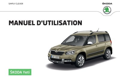 Couverture Notice Skoda Yeti