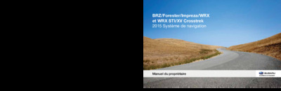 Couverture Notice Subaru BRZ