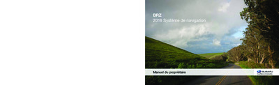 Couverture Notice Subaru BRZ
