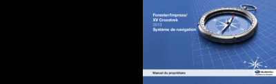 Couverture Notice Subaru XV Crosstrek