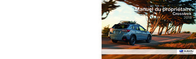 Couverture Notice Subaru XV