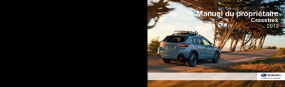Couverture Notice Subaru XV