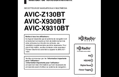 Couverture Notice Subaru Forester