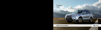 Couverture Notice Subaru Forester
