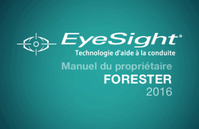Couverture Notice Subaru Forester