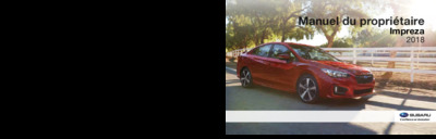 Couverture Notice Subaru Impreza