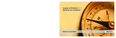 Couverture Notice Subaru Outback