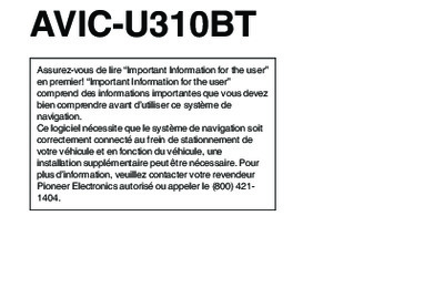 Couverture Notice Subaru WRX