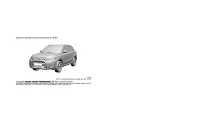 Couverture Notice Suzuki Vitara