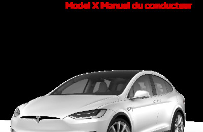 Couverture Notice Tesla Model X