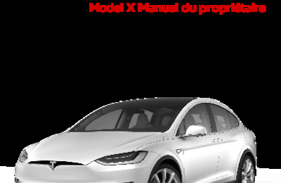 Couverture Notice Tesla Model X