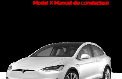 Couverture Notice Tesla Model X