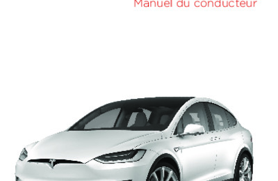 Couverture Notice Tesla Model X