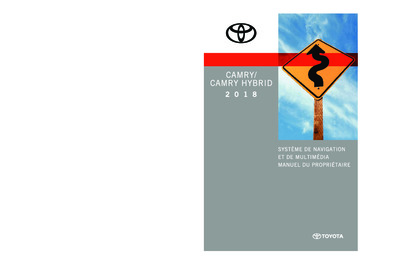 Couverture Notice Toyota Camry